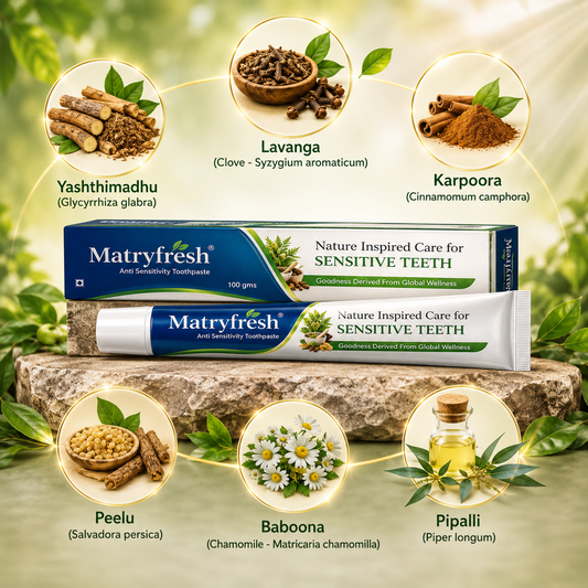 Matryfresh Toothpaste – Sensitive Teeth